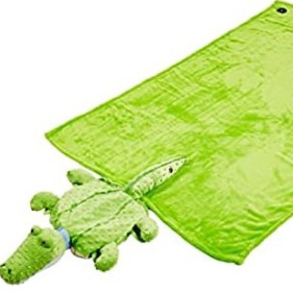 Zoobie Pets - Crocodile Pillow/Blanket - Picture 1 of 13
